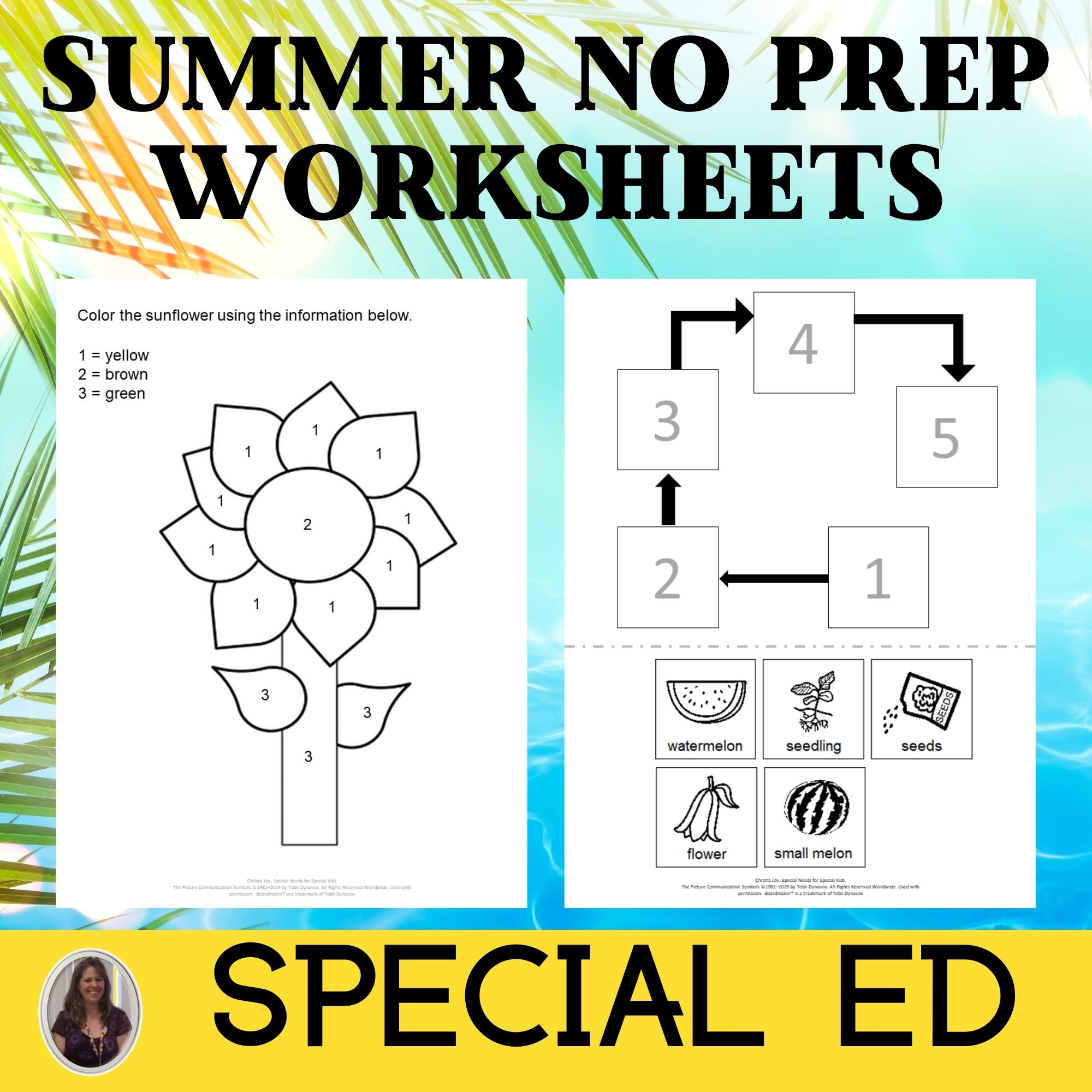 60 No Prep Summer Worksheets For Special Education Math Ela Science Worksheets 60 No Prep Summer Worksheets For Special Education Math Ela Science Worksheets