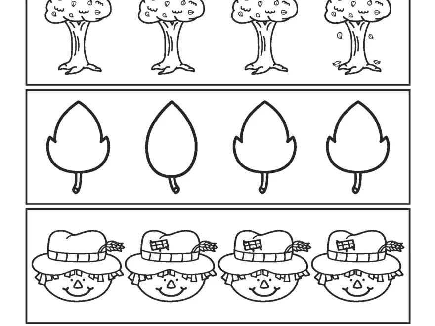 Autumn Fall Preschool Worksheets And Activities No Prep