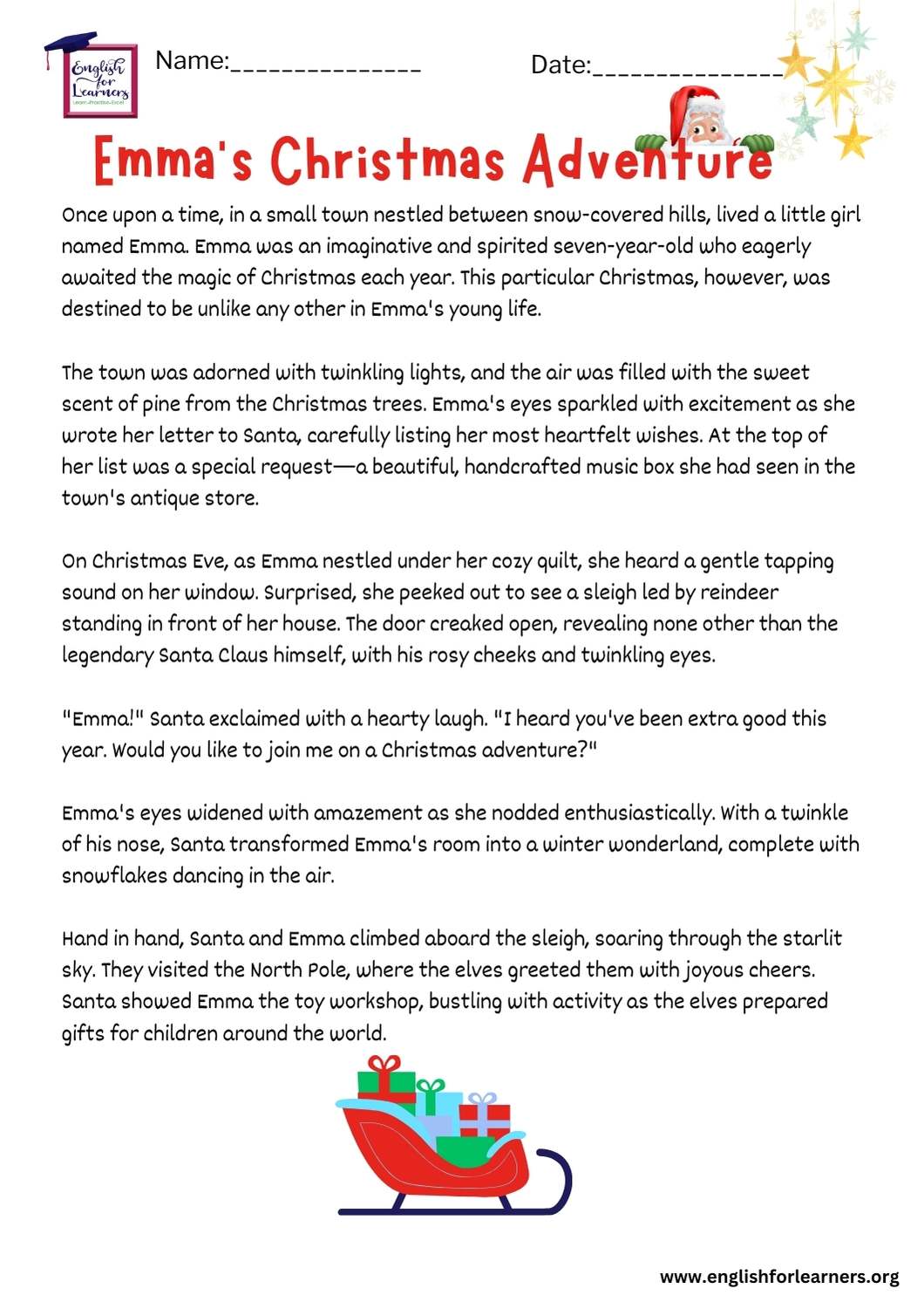 free printable christmas reading comprehension worksheets free printable christmas reading comprehension worksheets
