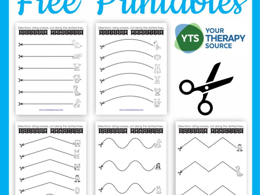 Free Cutting Worksheets For Fine Motor Skills 2