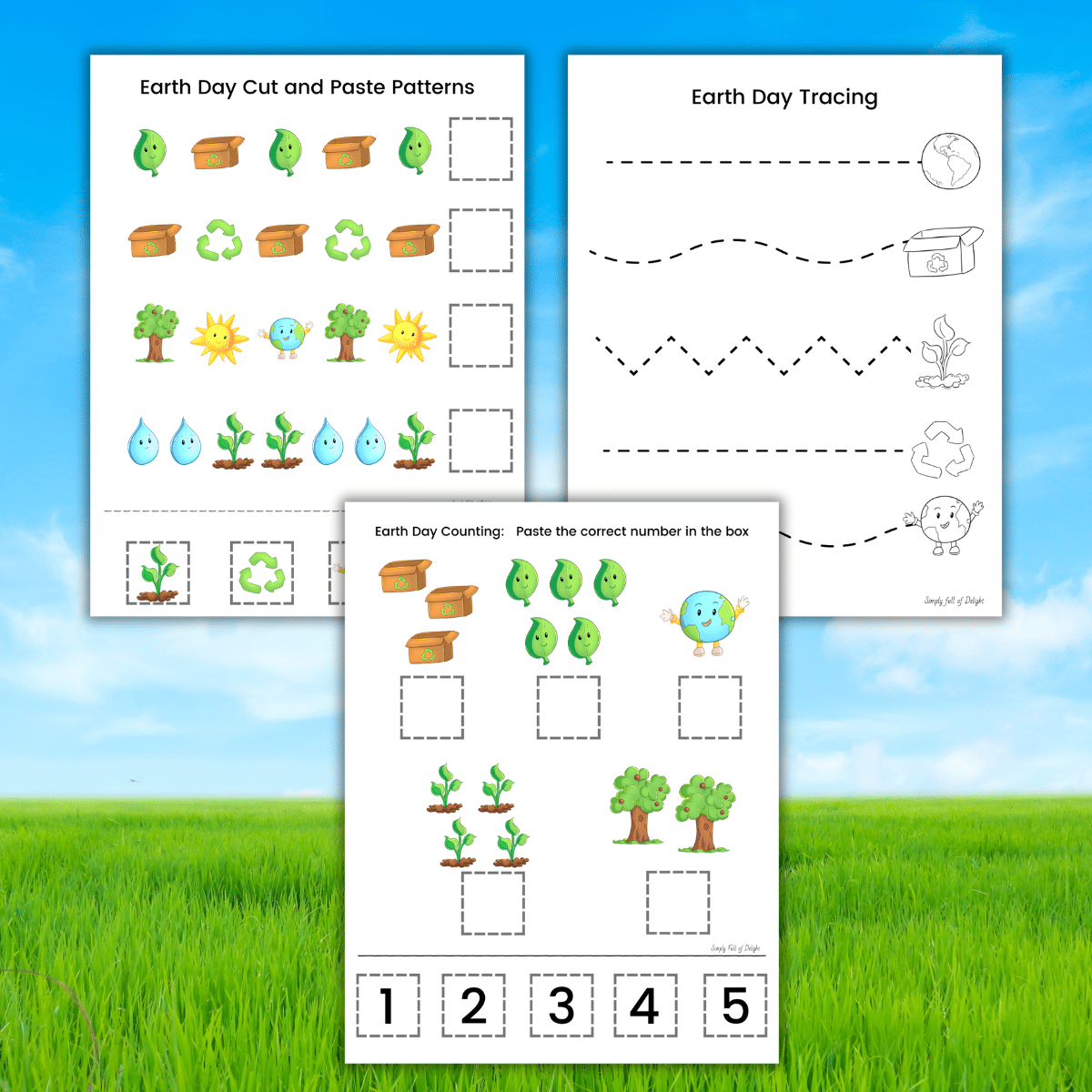 Free Earth Day Worksheet Preschool Free Earth Day Worksheet Preschool