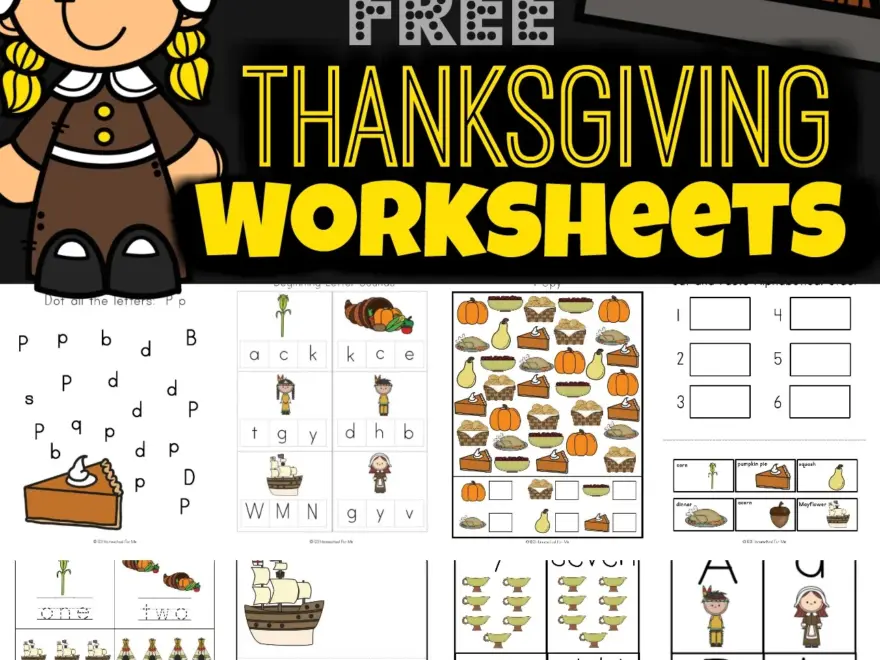 Free Thanksgiving Printable Pack