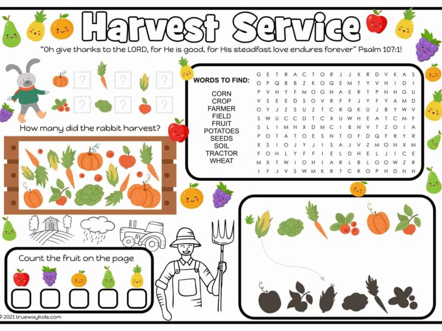 Harvest Handout