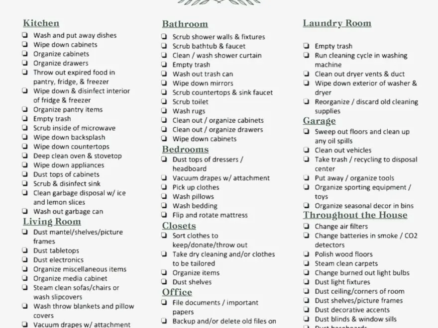 How To Enjoy Deep Cleaning Your House 2 Awesome Freebies