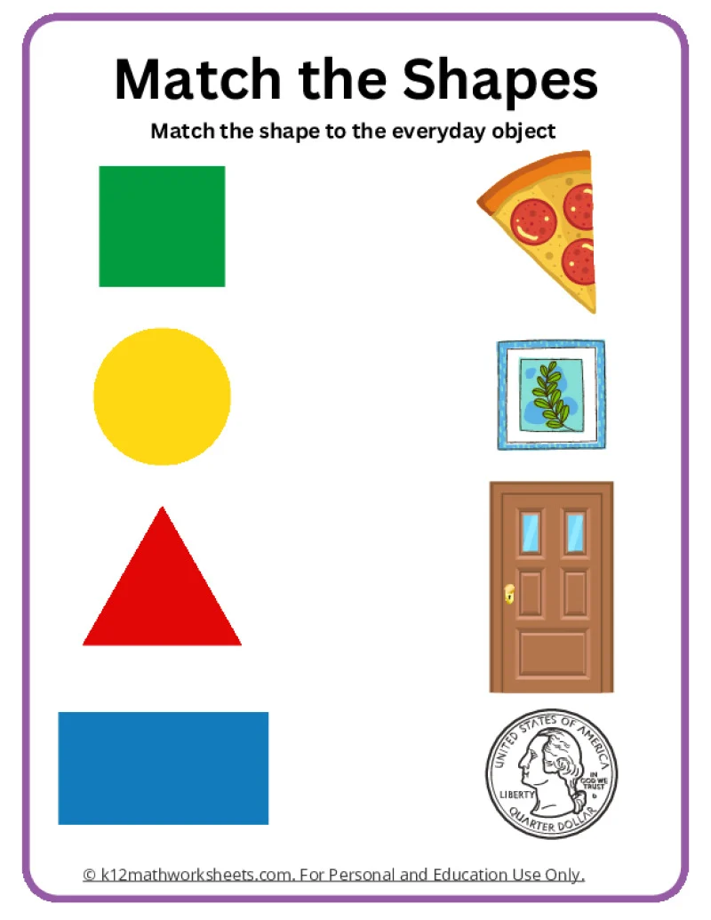 Shapes Worksheets Shapes Worksheets